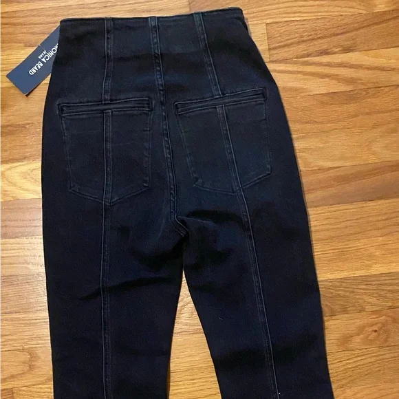 Veronica Beard Black Flare Jeans - Picture 3 of 6